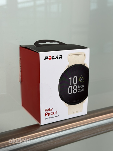 Polar Pacer GPS-spordikell, valge, uus ja kohe saadaval (фото #1)