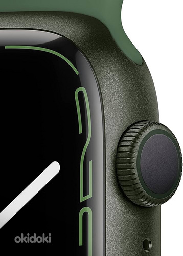 Apple Watch Series 7 45mm LTE Alu Green/ Product Red uus! (foto #10)