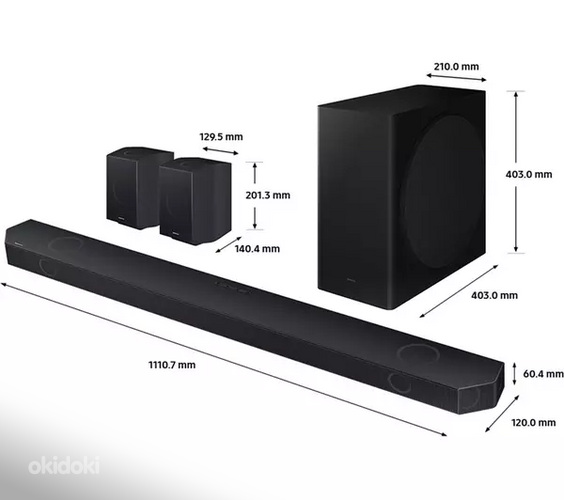 Samsung Premium Q-series Dolby Atmos Soundbar HW-Q930C (foto #5)