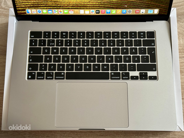 Apple Macbook Air 15 M2 8/256GB SWE nagu uus, garantii! (foto #6)