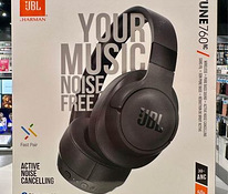 JBL Tune 760NC juhtmevabad kõrvaklapid, must. Uus