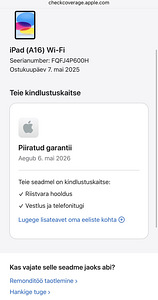 Apple iPad 11” A16 2025 Yellow 128GB WiFi h korras, aku 100% (9 foto / 9)