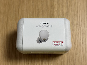 Шумоподавляющие наушники Sony WF-1000XM5 серебристые. Новинк (1 фото из 4)