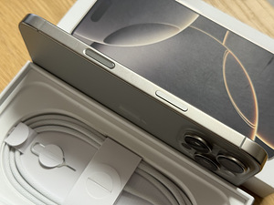 Apple iPhone 16 Pro Natural Titanium 128GB. Garantii 10.2026 (4 foto / 10)