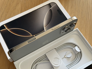 Apple iPhone 16 Pro Max 256GB Titanium uueväärne! Aku 100% (2 foto / 7)
