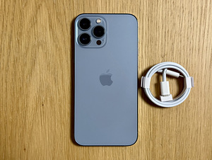 Apple iPhone 13 Pro Max Sierra Blue 128GB uueväärne! Aku 91% (1 foto / 9)