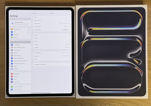 Apple iPad Pro 13 M4 256GB WiFi Black uueväärne. Aku 100% (7 foto / 10)