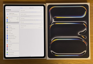 Apple iPad Pro 13 M4 256GB WiFi Black uueväärne. Aku 100% (8 foto / 10)