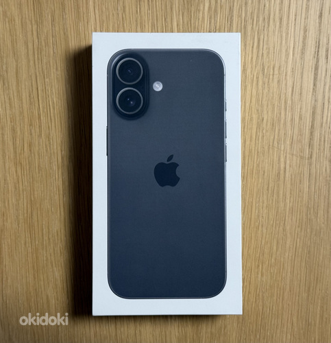 Apple iPhone 16 Plus Черный 128GB, новый! Гарантия 05.2027