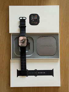 Apple Watch Ultra 2 49mm Black Ti uueväärne! Garanti 09.2027 (3 foto / 9)