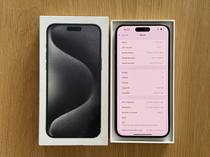 Apple iPhone 15 Pro Max Black Ti 256GB v heas korras! (7 foto / 8)