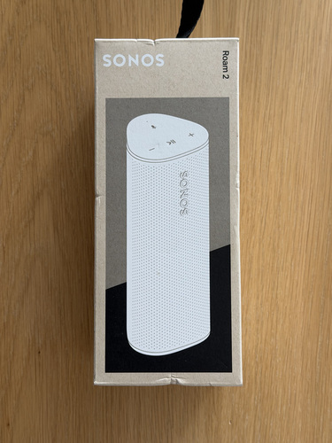 Sonos Roam 2 juhtmevaba kõlar must/valge. Uus!
