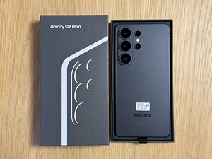 Samsung Galaxy S26 Ultra Black 12/256GB новый, неактивированный! (1 фото из 6)