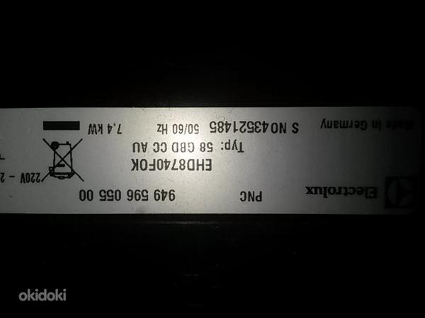 ИНТЕГРИРОВАННАЯ ПАНЕЛЬ ELECTROLUX EHD8740FOK НОВАЯ 750 ЕВРО (фото #2)