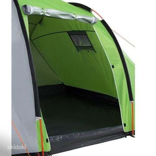 Палатка Stella3, всепогодная, серая/зеленая (фото #4)