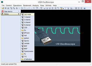 Professionaalne ostsilloskoop / motortester USB Autoscope IV (7 foto / 10)