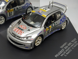 Peugeot 208 WRC Monte Carlo. Vitesse 1:43 SKM091