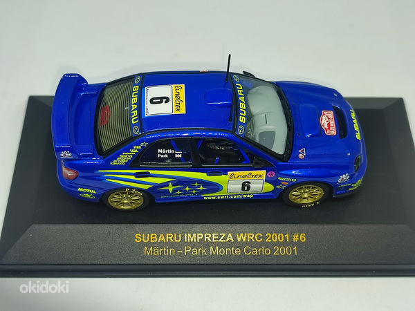 Subaru Impreza #6 WRC. Monte Carlo. Märtin. IXO RAM002 (foto #2)