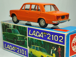 Mudelauto LADA 2101. A9. USSR. 1978a. 1:43 (2 foto / 10)