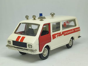 Mudelauto RAF Kiirabi. A26 ! Haruldus. 1983 a. USSR. 1:43 (6 foto / 9)