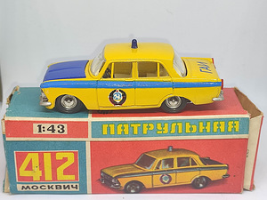 Mudelauto MOSKVITCH 412. A8. Karbiga. 1976a. USSR. 1:43 (2 foto / 8)