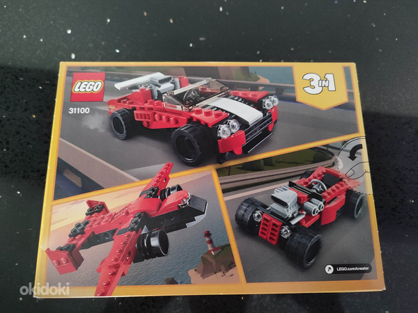 LEGO 31100 Ralliauto transformer. Uus. Avamata. (foto #3)
