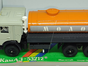 KAMAZ 53212 piimaveok plastkarbis. Elekon. USSR. 1:43 (5 foto / 7)