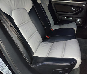 Audi S8 / A8 (D3) kahetooniline nahksisu (5 foto / 8)