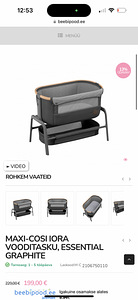 MAXI-COSI IORA VOODITASKU, ESSENTIAL GRAPHITE (1 foto / 2)