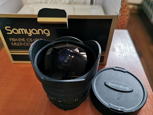 Nikon Samyang 8mm kalasilm objektiiv (2 foto / 3)