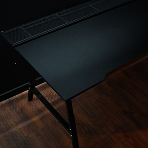 IKEA UTESPELARE Mängurilaud, must, 160x80 cm (5 foto / 5)
