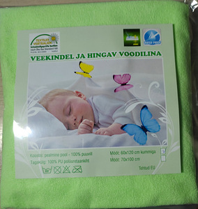 Veekindlad, hingavad kummiga voodilinad 60*120 cm (1 foto / 9)