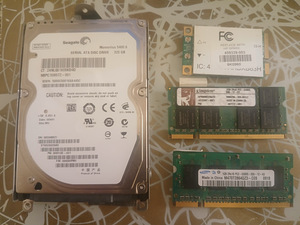 RAM, DDR 320 gb, wi-fi modem. (1 foto / 1)