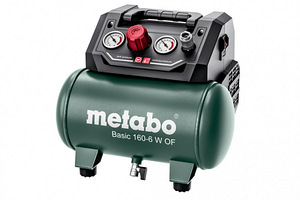 Безмасляный компрессор Metabo Basic 160-6 W OF (1 фото из 3)