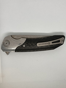 Maxace Goliath cpm90v / Дамаск и карбон (6 фото из 6)