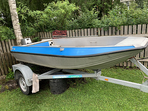 Моторная лодка Buster Mini Honda 15 4T (1 фото из 10)