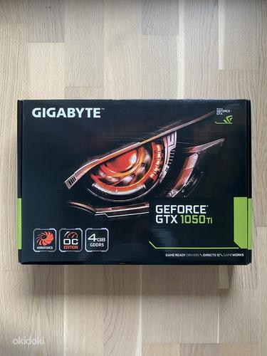 GIGABYTE GEFORCE GTX 1050 TI 4GB GDDR5 WINDFORCE OC 4G (фото #1)