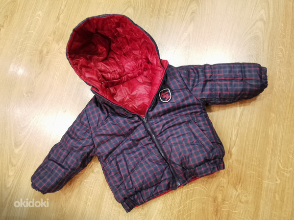 Двусторонняя куртка для детей 62-68 (фото #1)