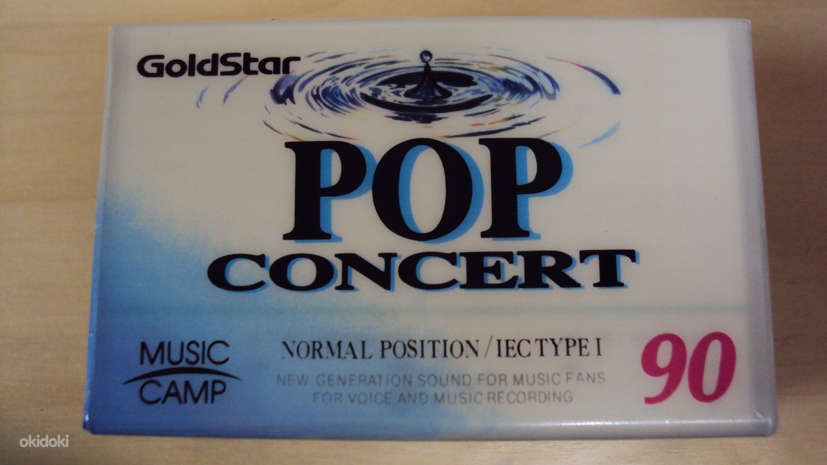 Goldstar POP Concert C-90, kandilises karbis (foto #1)