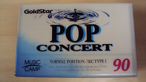 Goldstar POP Concert C-90, kandilises karbis