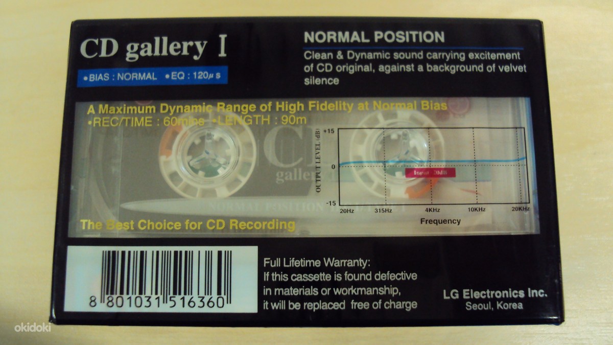 LG CD GALLERY 1 C-90, kiles (foto #2)
