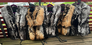 Gold Fox naturaalne vest naistele, suurus S (9 foto / 9)