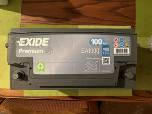 Аккумулятор Exide 100Ah 900A (1 фото из 2)