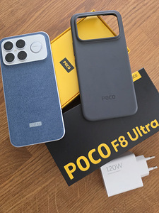 Xiaomi Poco F8 Ultra 12/256GB Blue Ostutsekk , garantii (1 foto / 2)