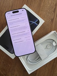 iPhone 16 Pro 128GB Black 94% (2 foto / 2)
