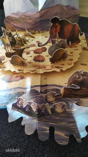 Детская книга с объемными картинками "Ледниковый период" (фото #2)