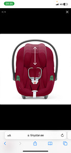 Cybex Aton B2 turvahäll + isofix alus. 0-13kg (4 foto / 4)