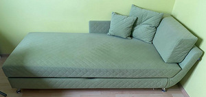 Кровать с ящиком для белья 90x200+dormeo тонкий матрас (3 фото из 4)