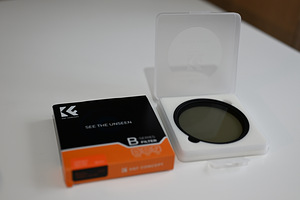 K&F Concept ND2-ND400 Muudetav neutraalne filter (2 foto / 2)