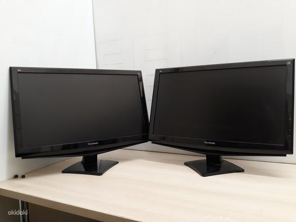 2x 22 tolli ViewSonic monitori LED (foto #1)